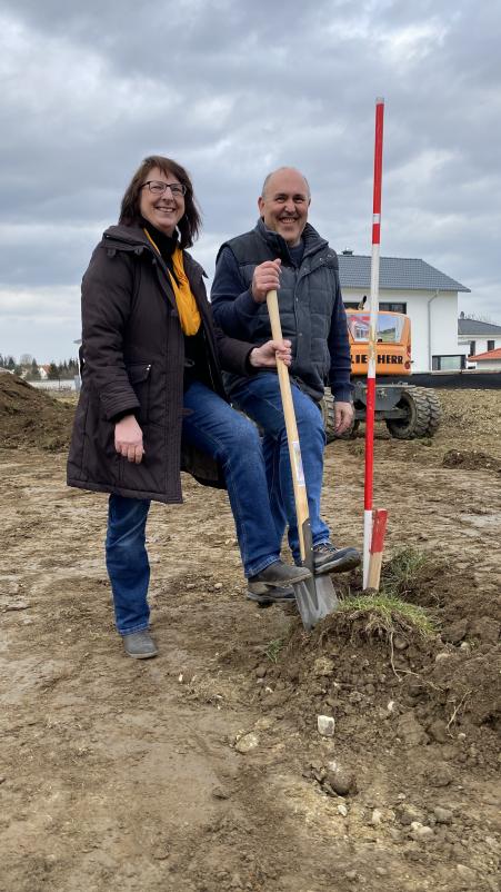 Spatenstich am 06. März 2023