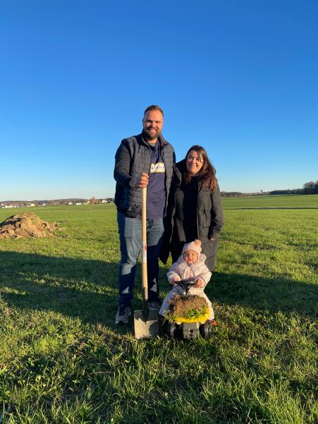 Spatenstich am 14. Oktober 2022