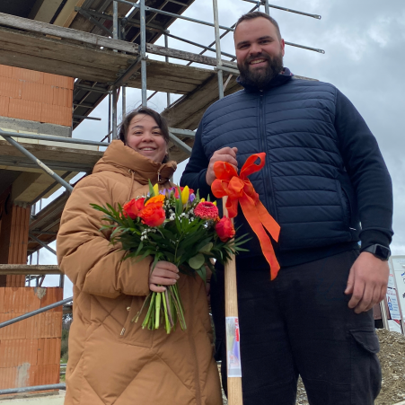 Richtfest am 01. April 2023