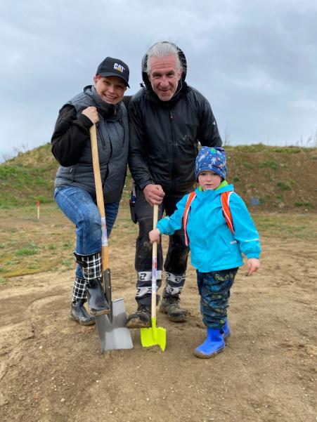 Spatenstich am 24. März 2023