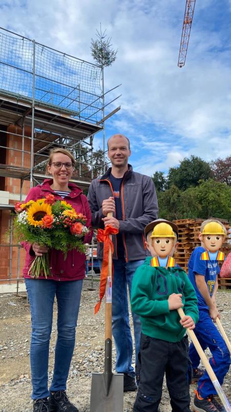 Richtfest am 15. Sptember 2022