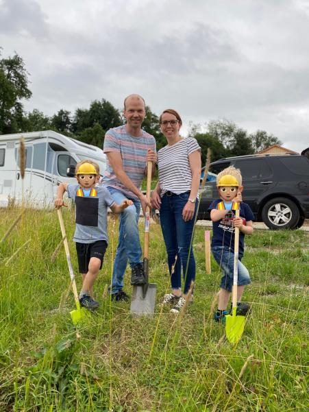 Spatenstich am 27. Juni 2022